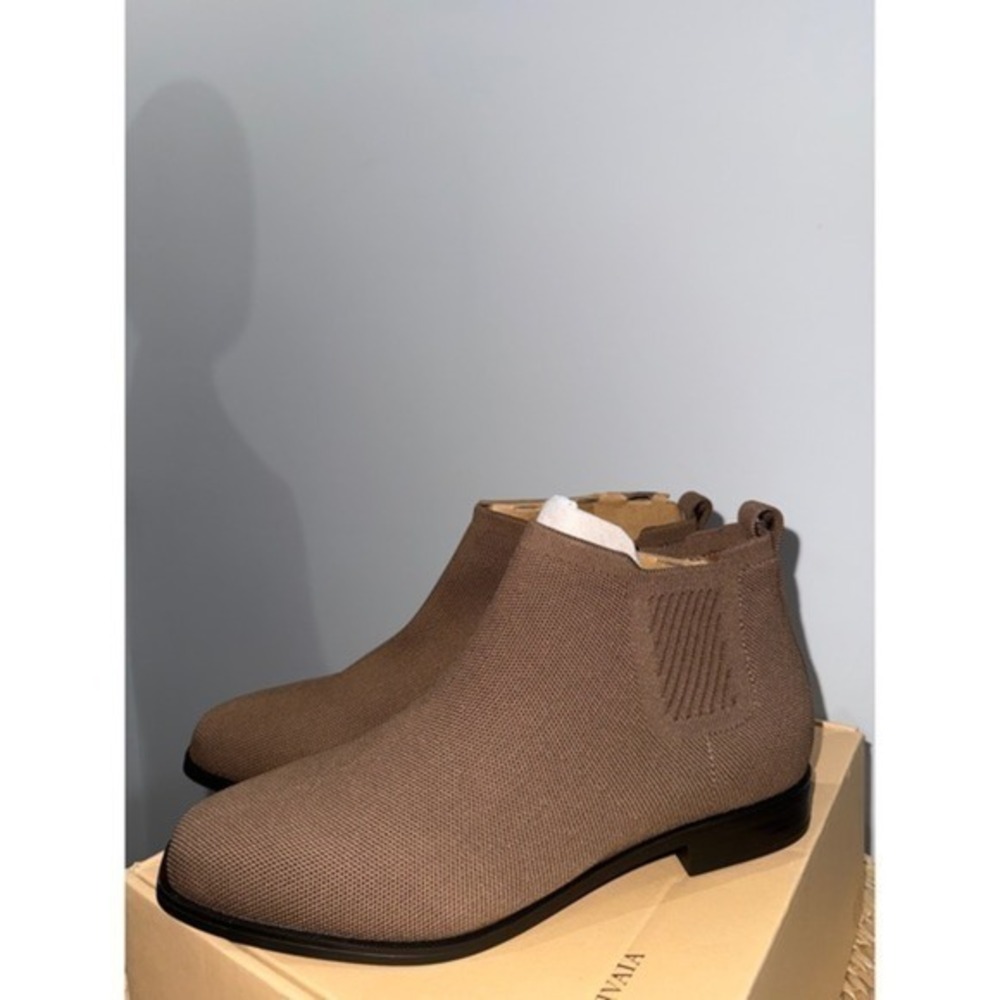VIVAIA Water-Repellent Square-Toe Ankle Boots brown Modern EU/39.5 US/8.5 - Picture 5 of 13